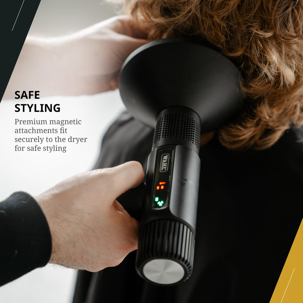Wahl Vanquish auto-clean feature maintaining dryer performance with minimal effort