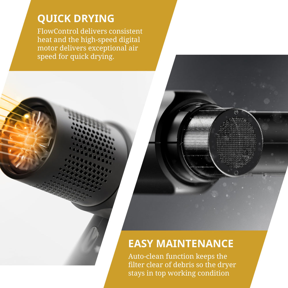 Wahl Vanquish with memory function to lock preferred heat and speed settings