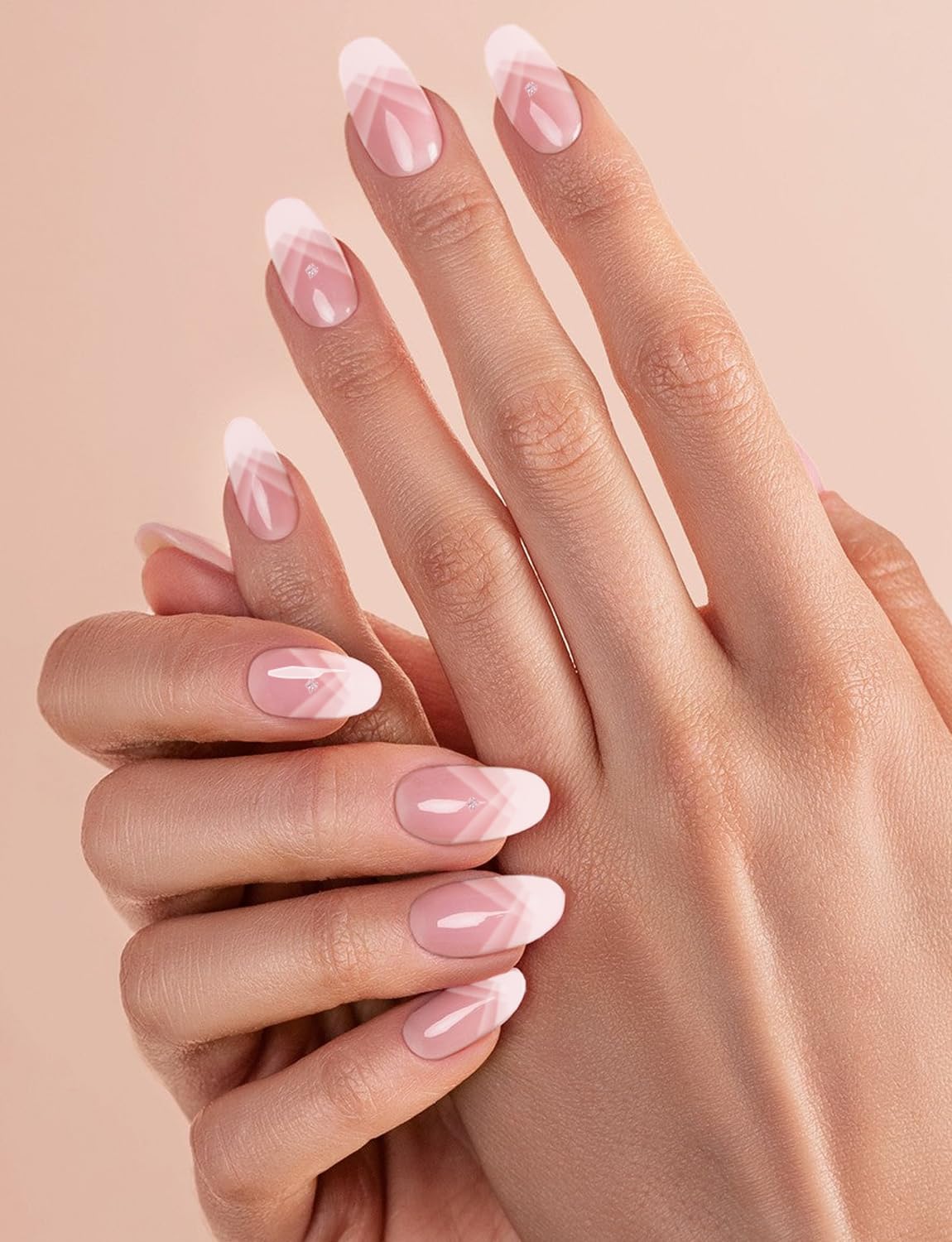 Wahrshei French gradient gel strips deliver salon like finish