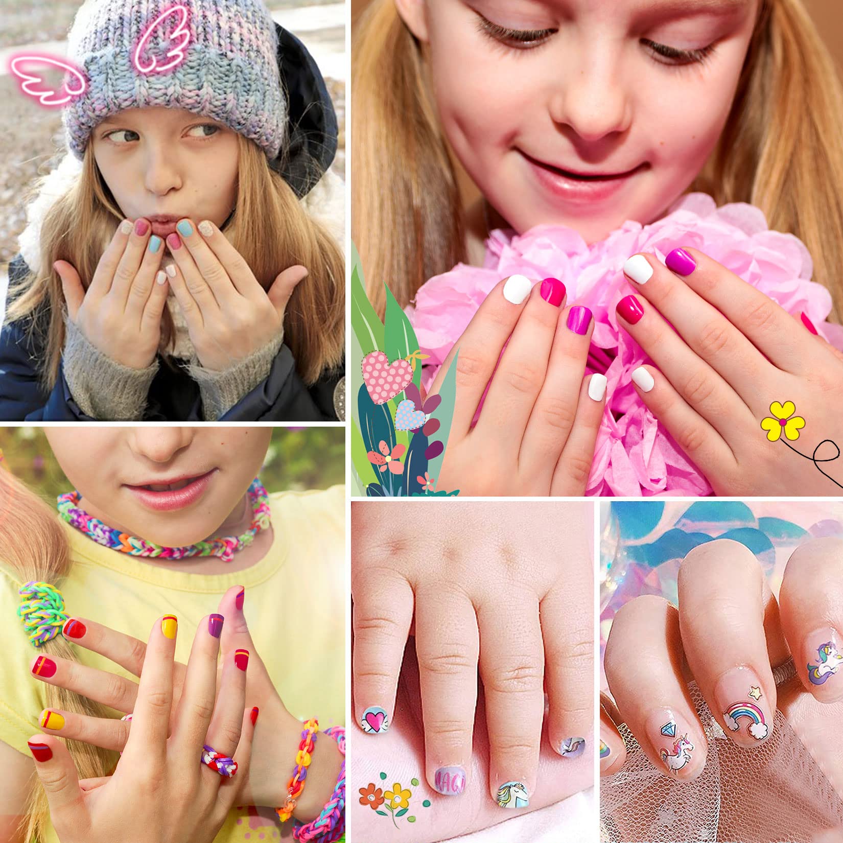 wakaniya kid-safe non-toxic polish with a small brush for tiny hands
