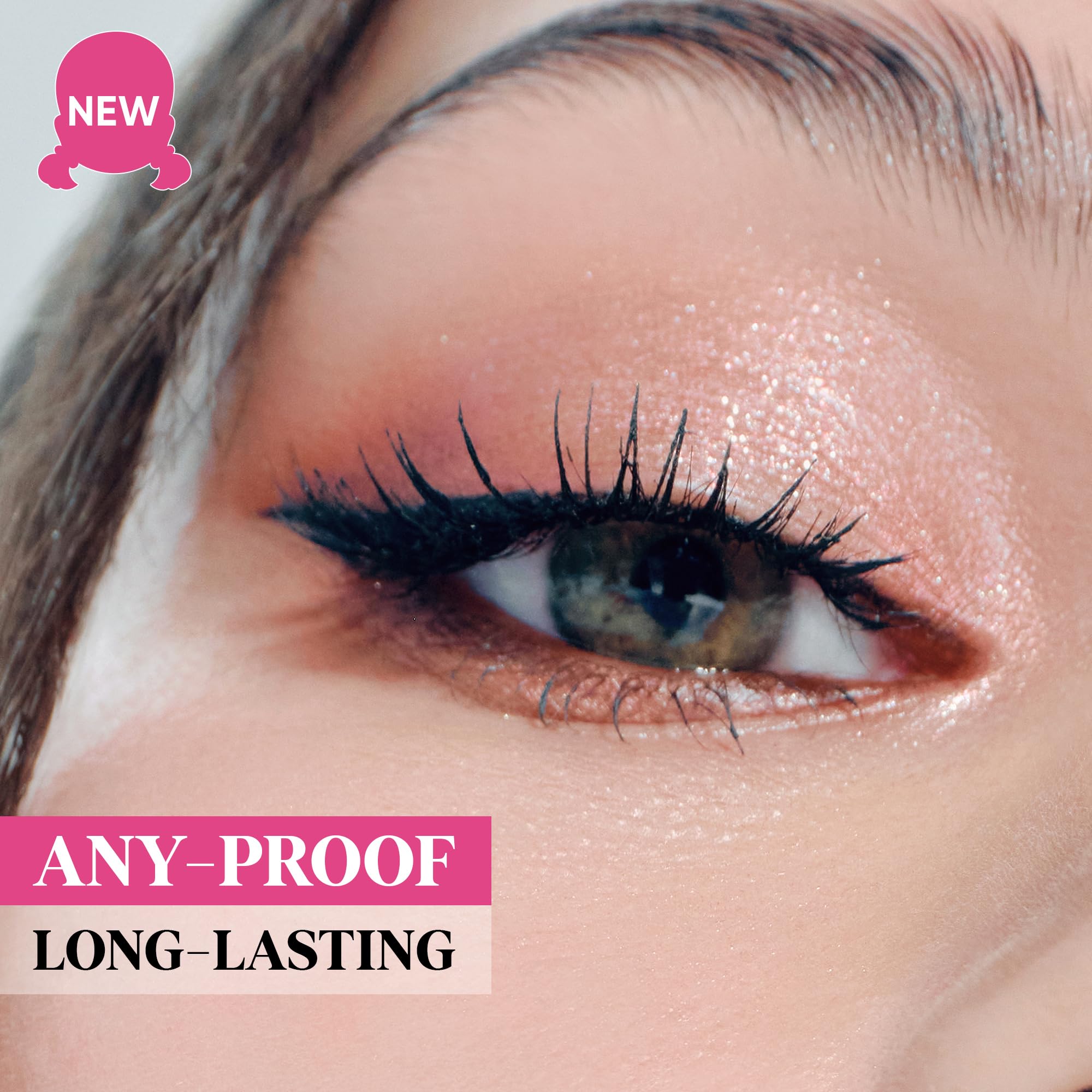 WAKEMAKE eyeliner precision-tip closeup highlights sharp line control for precise looks.