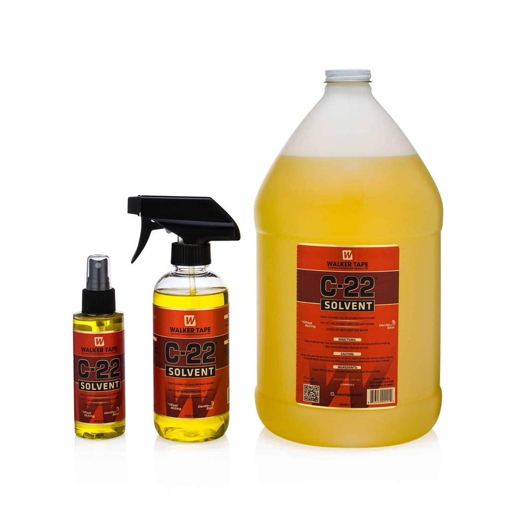 Walker C-22 spray close-up removal enabling precise targeting with minimal splash.