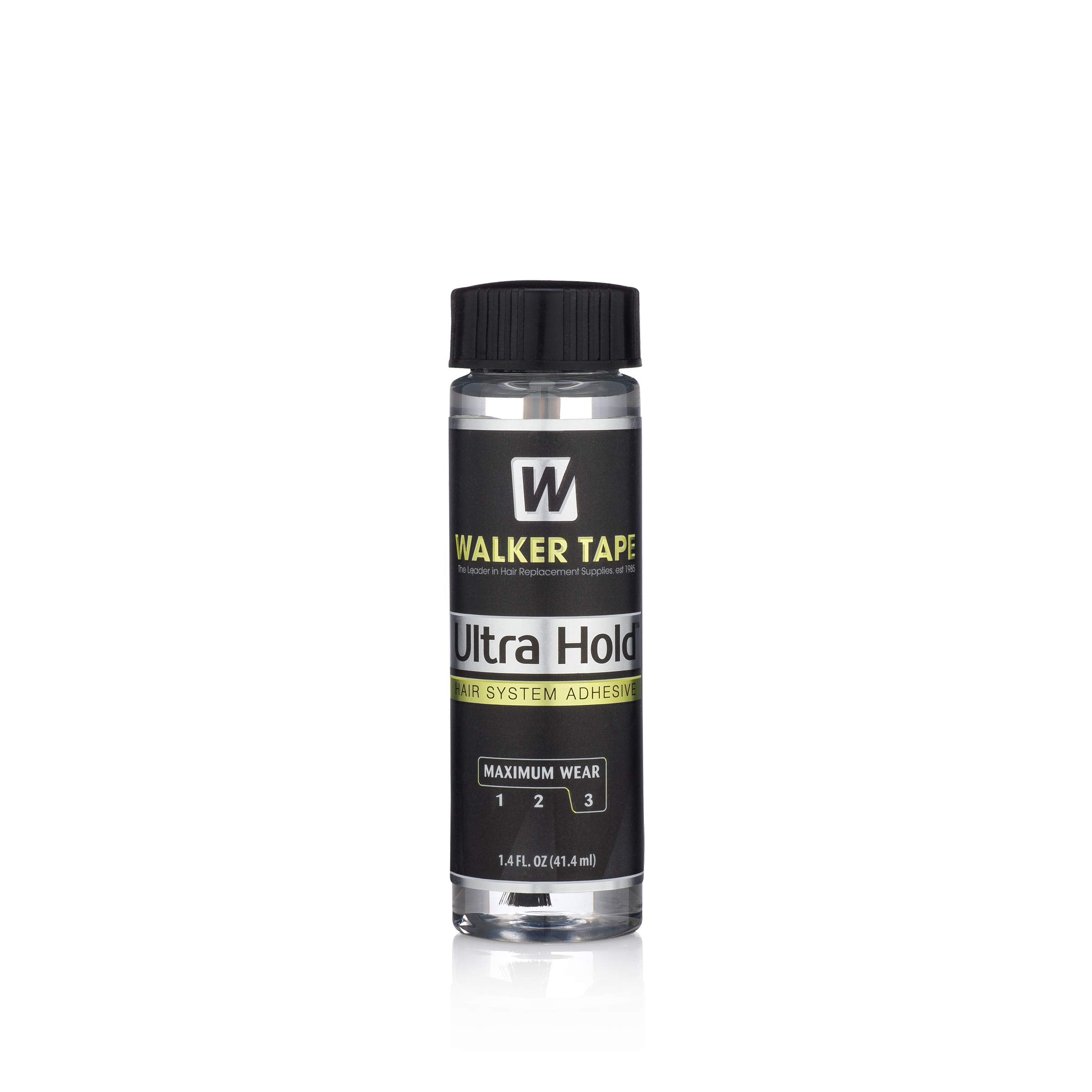 Walker Tape Ultra Hold brush-on adhesive demonstrates precise control for secure wear and long-lasting hold.