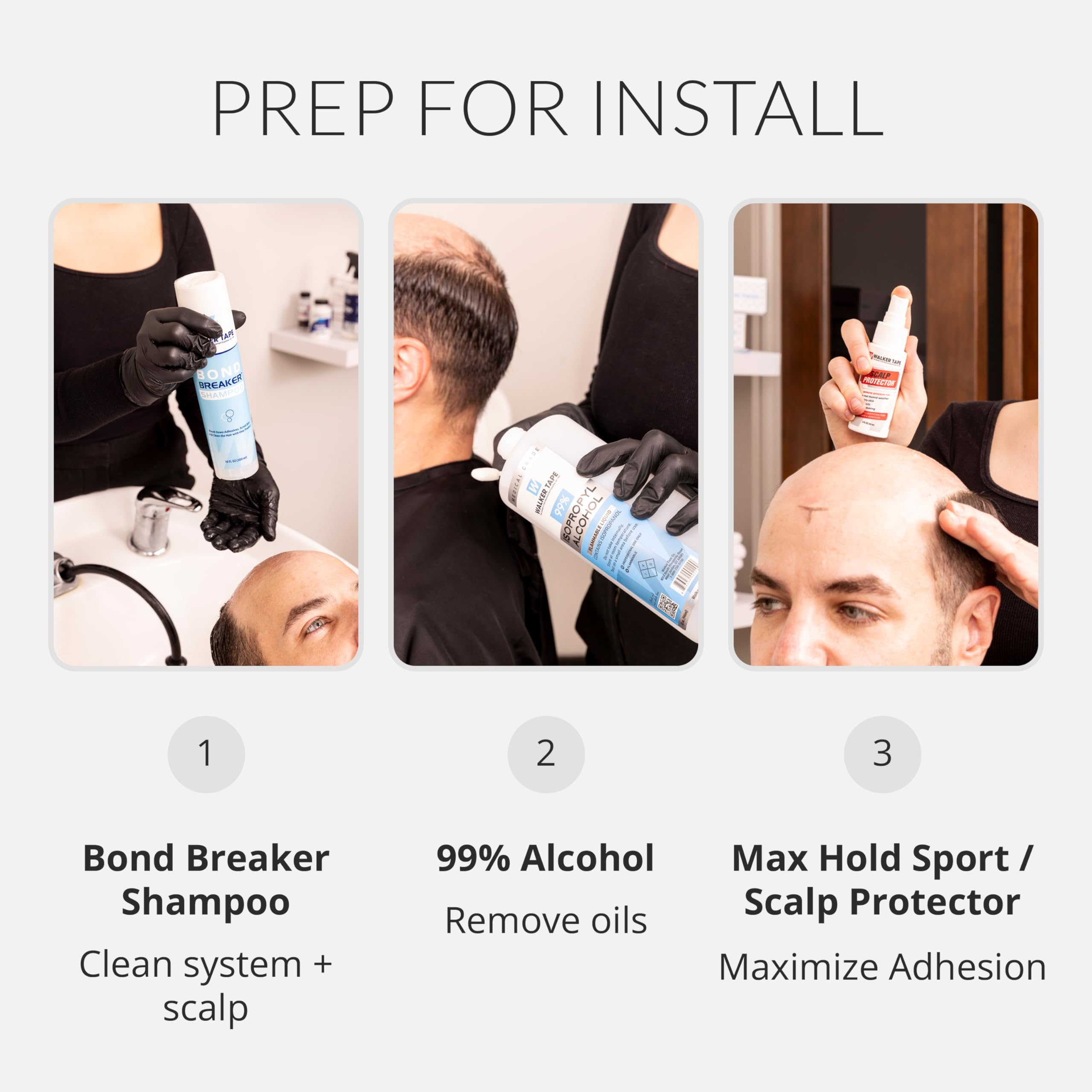 Walker Tape Ultra Hold: tapas para extensiones de pelo humano con fijación suave.
