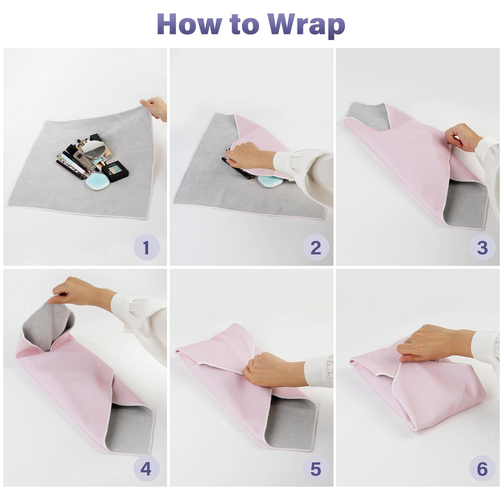 Walking Way colorful magic cloth wrap adds style while organizing belongings.