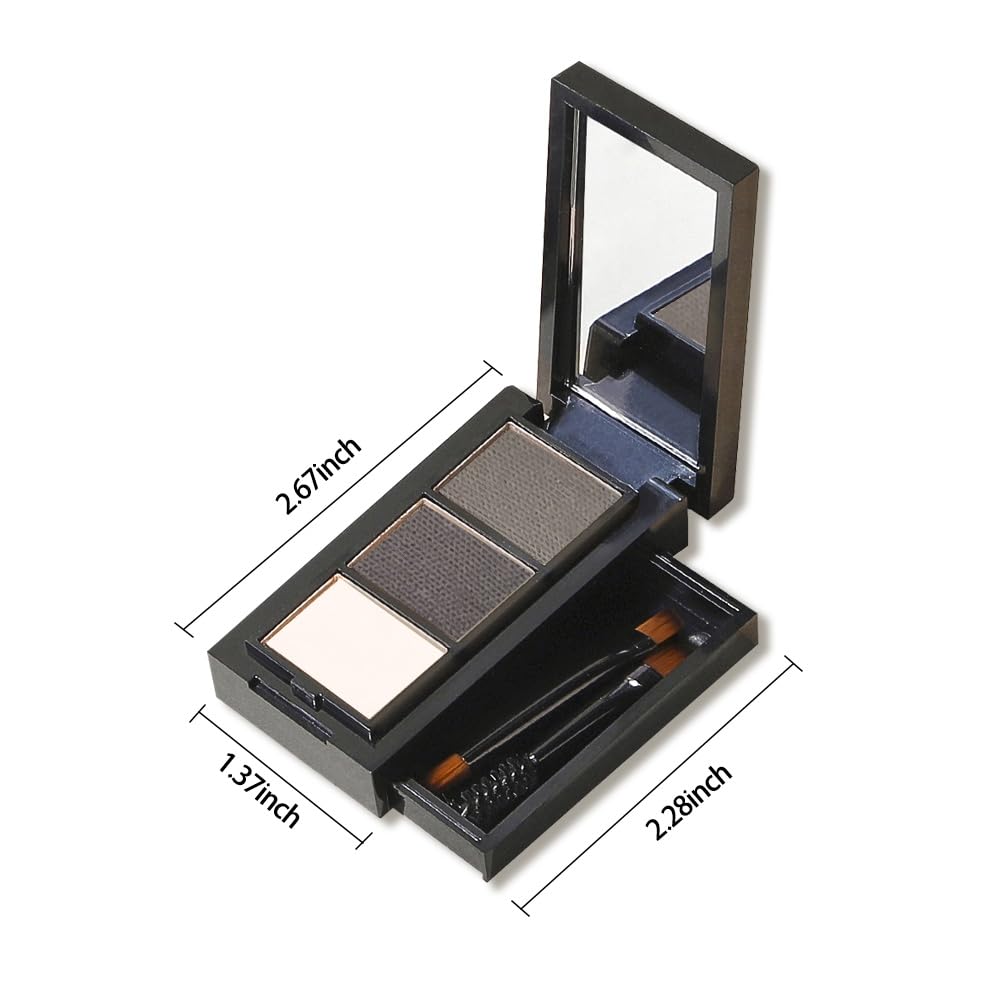 WanTuoluo brow powder provides natural finish on skin.