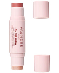 Wander Beauty On-the-Glow Sienna Sunset blush offers natural flush on cheeks
