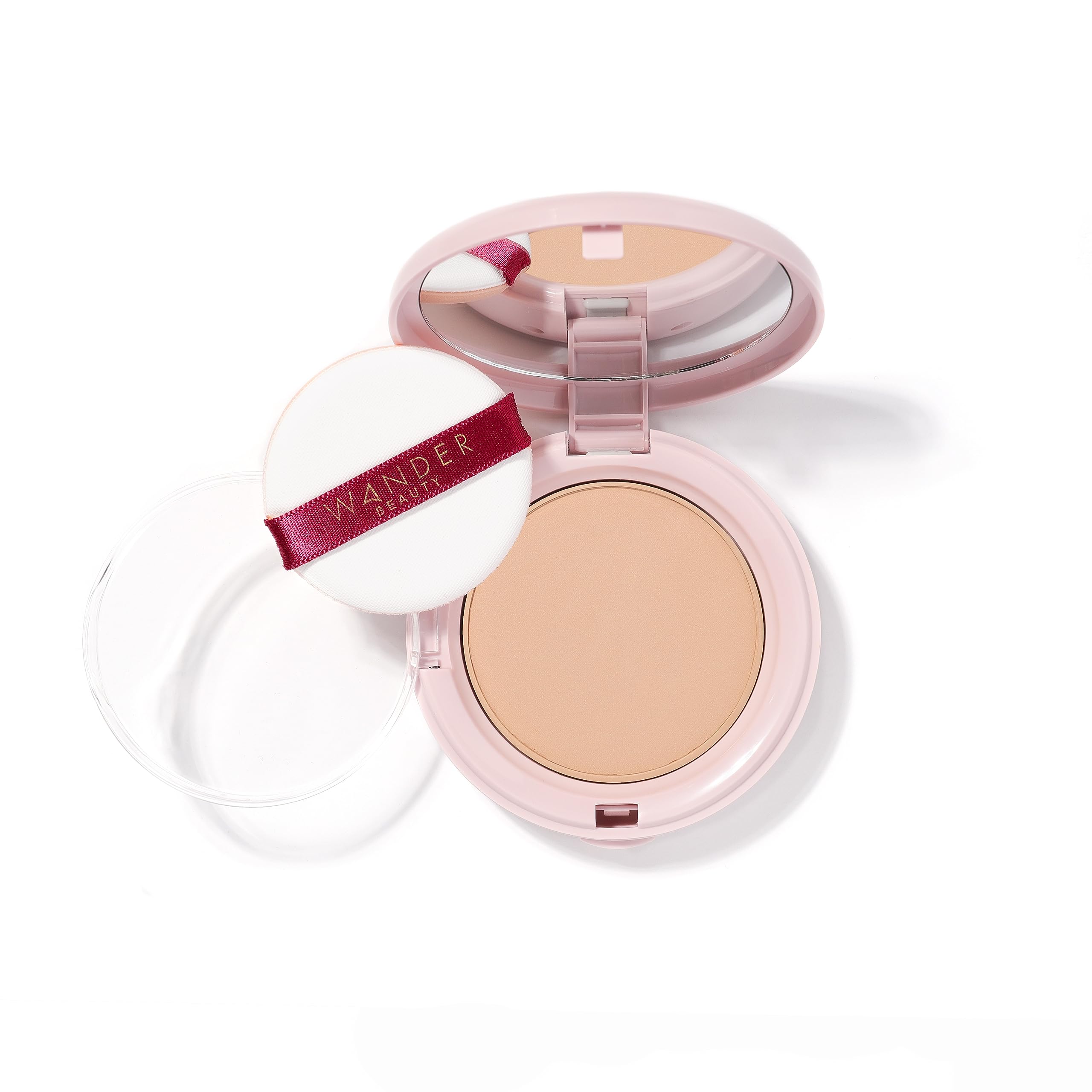 Wander Beauty Wanderlust Powder Foundation Medium compact for on-the-go touch-ups and natural finish