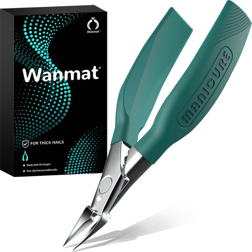 Wanmat professional ingrown toenail clipper straight edge for precise, flat trims