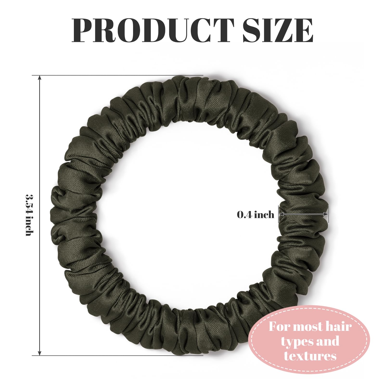 WantGor silk scrunchies make thoughtful gifts for friends and loved ones.