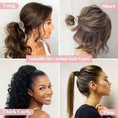 WantGor silk scrunchies designed for overnight wear to minimize friction and pulling.