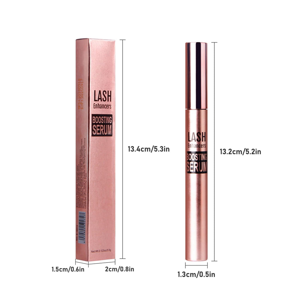 WAONIQ eyelash serum packaging and cap highlights travel-friendly design.