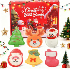 WARMLIFE Christmas bath bombs jingle bell shape for festive kid-friendly bath time