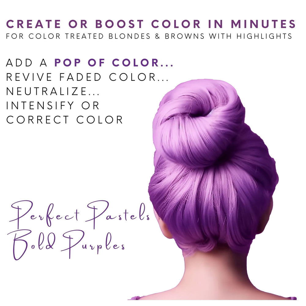 Watercolors foam application shows quick color deposit and even coverage.