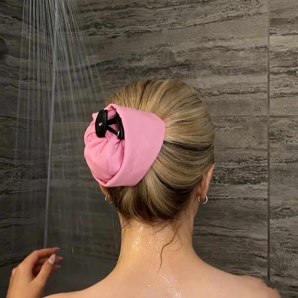 Waterproof Hair Sleeve gym-shower protects style during workouts