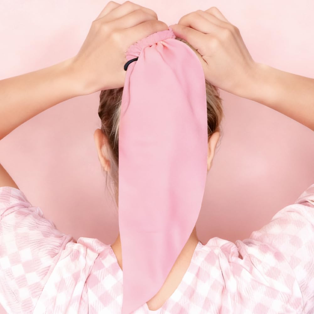 Waterproof Hair Sleeve pony-tail keeps ponytail dry while washing