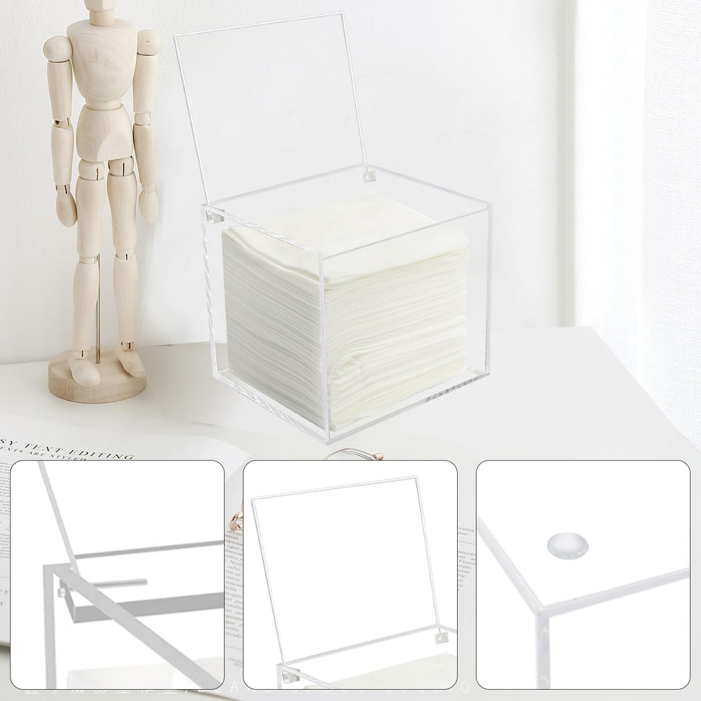 Watpot clear display allows you to see towels and monitor supplies.