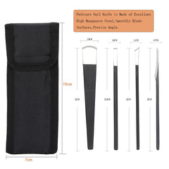 Watris Veiyi pedicure knife set bevel for ingrown nails and precise trimming