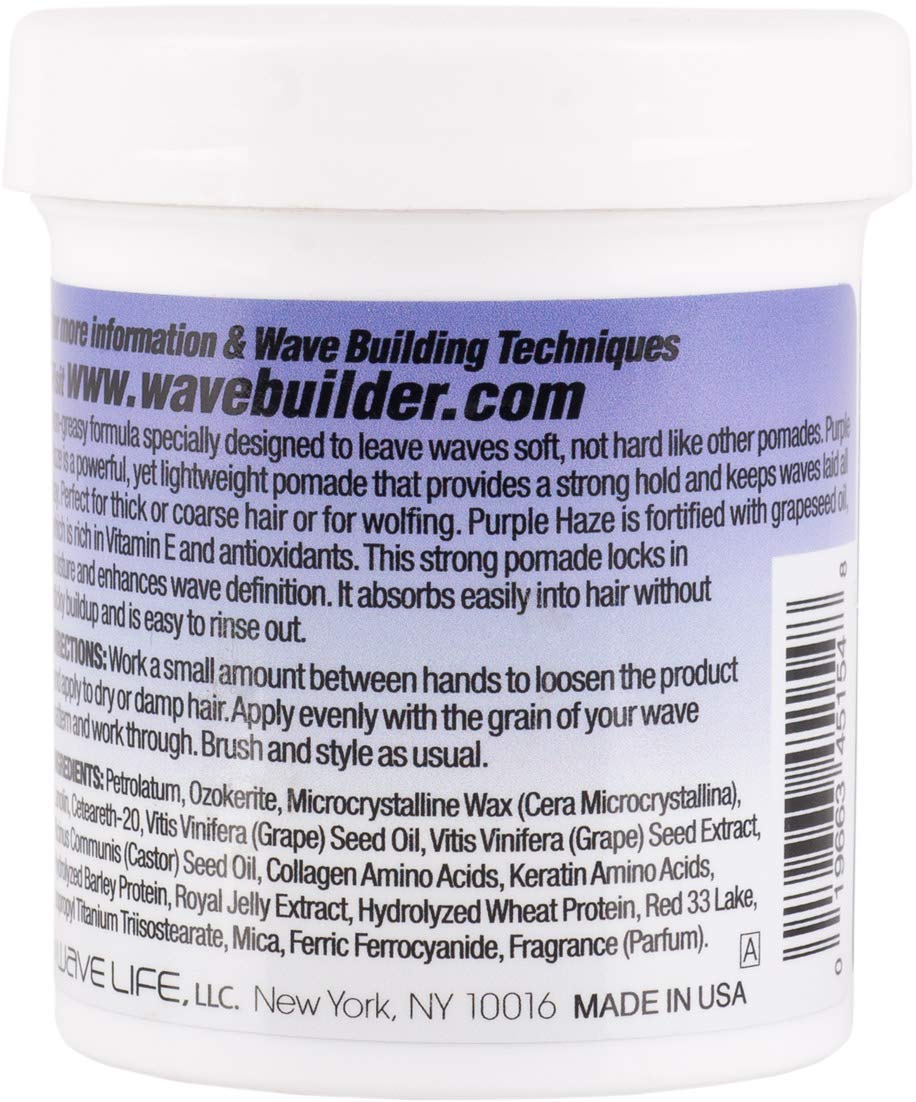Wavebuilder Deep Wave Purple Haze waves close-up showing defined pattern