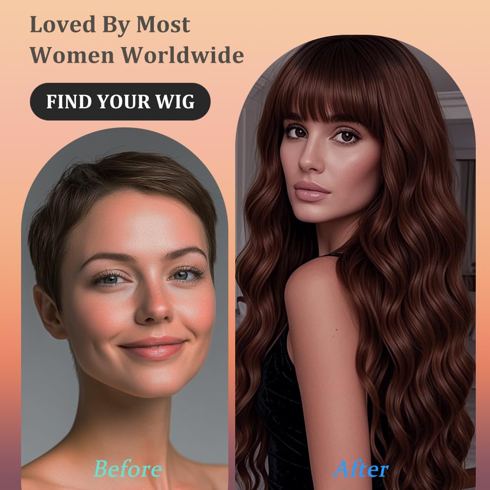 Wave&Breeze protein-fiber wig close-up shows lifelike texture and heat resistance