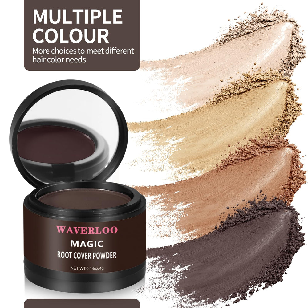 Waverloo root cover up highlights a natural hairline with instant coverage.