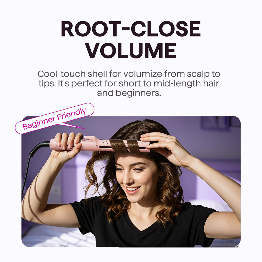 Wavytalk Airflow Styler 1.25-inch barrel for versatile curls.