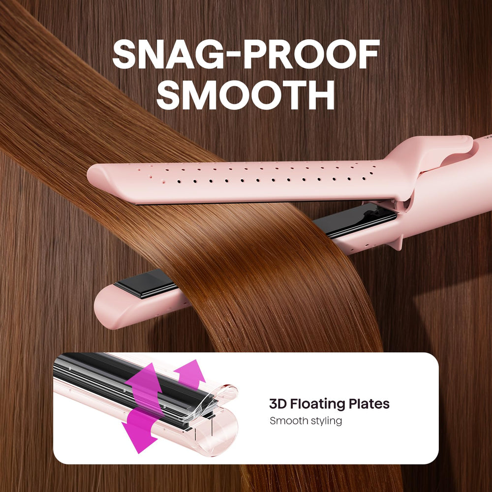 Wavytalk Airflow Styler 3D floating plates glide without pulling.