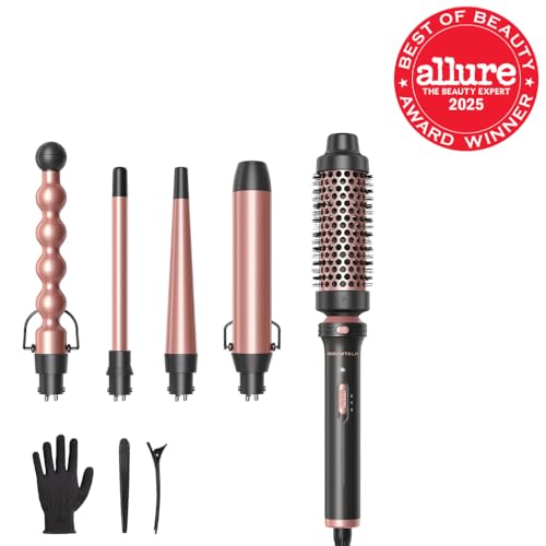 wavytalk 5 in 1 set 0.5 inch wand for precise tiny curls.