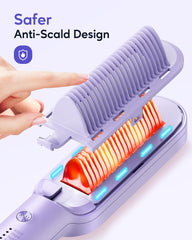 Wavytalk adjustable heat with six settings supports various hair types