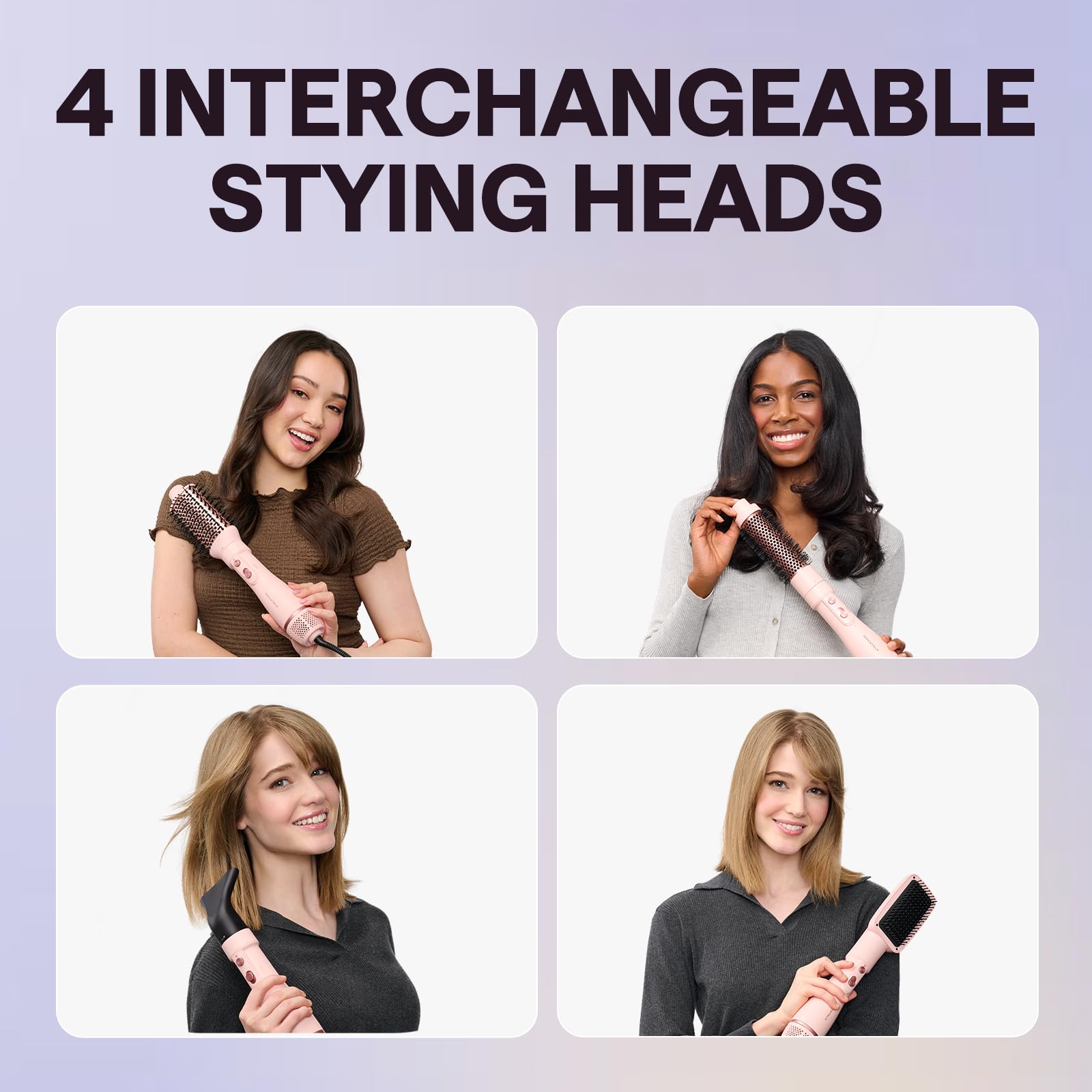 Wavytalk Air Sculpt paddle brush in sleek design for detangling and smooth results.