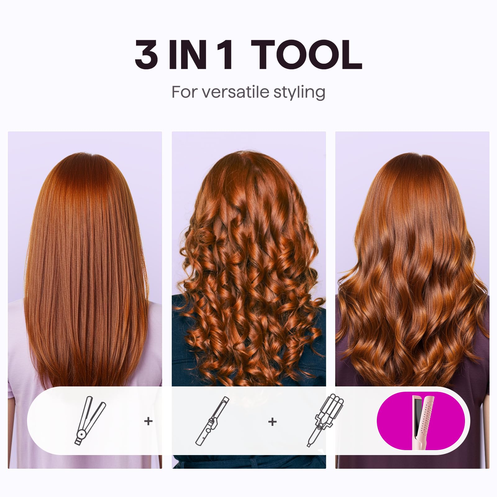 Wavytalk Airflow Styler demonstrating 360° cooling vents around the barrel.
