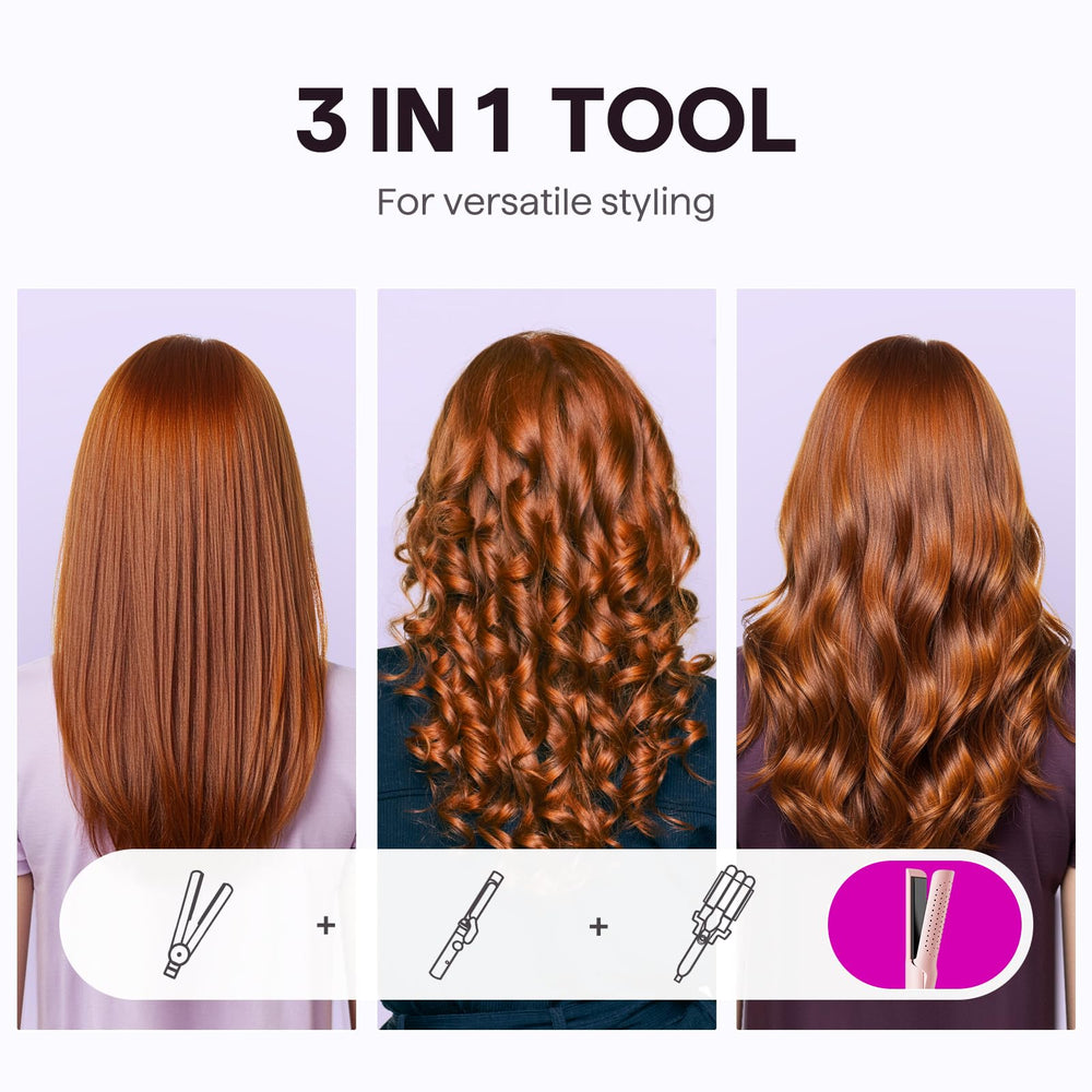Wavytalk Airflow Styler demonstrating 360° cooling vents around the barrel.