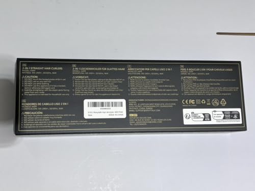 Wavytalk Airflow Styler dual voltage for global travel styling.