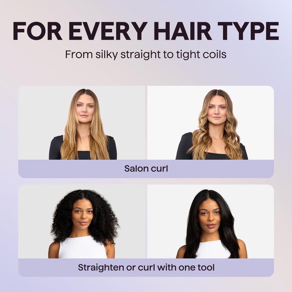Wavytalk Airflow Styler offers 5 heat settings for diverse hair types.