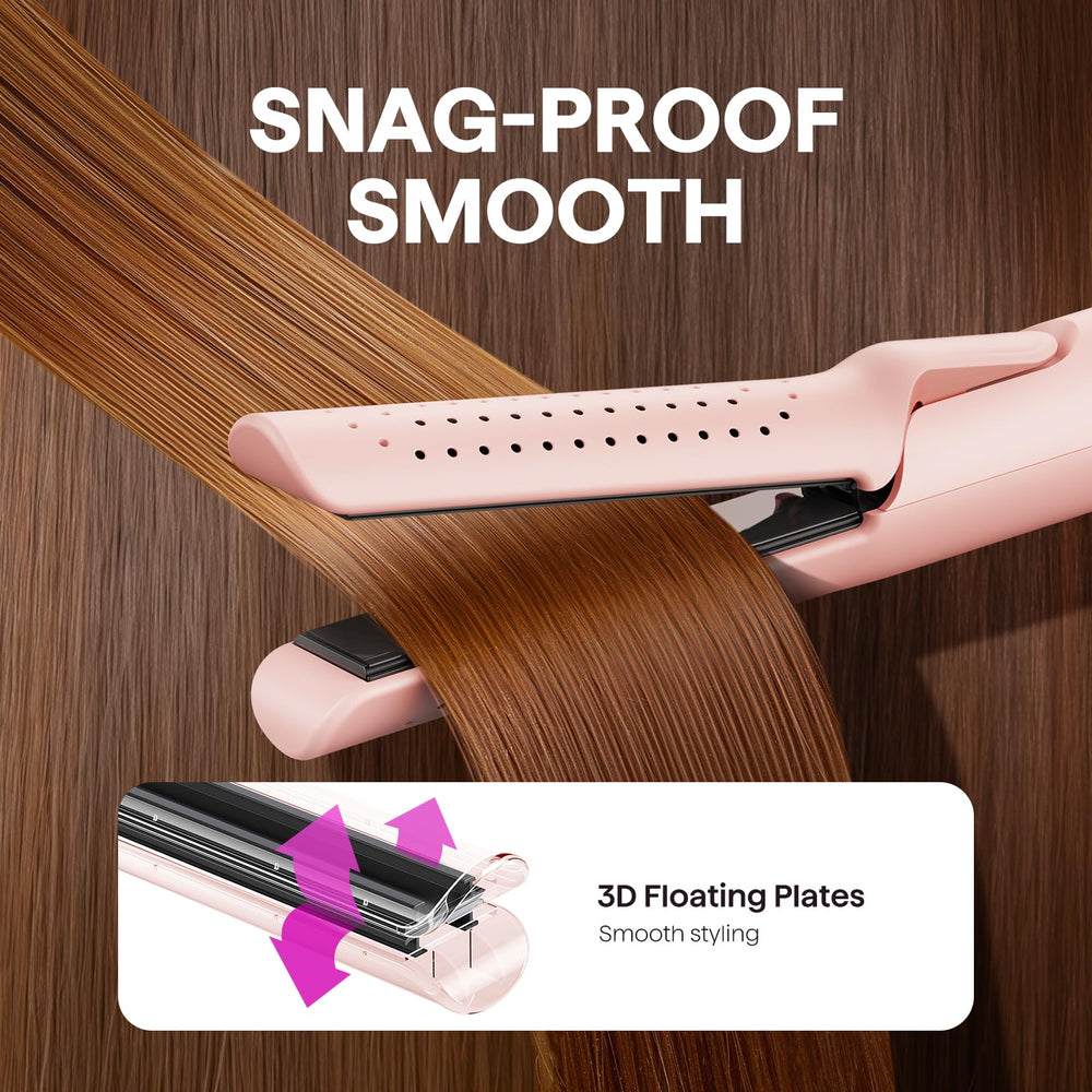 Wavytalk Airflow Styler five temp settings from 280°F to 430°F.