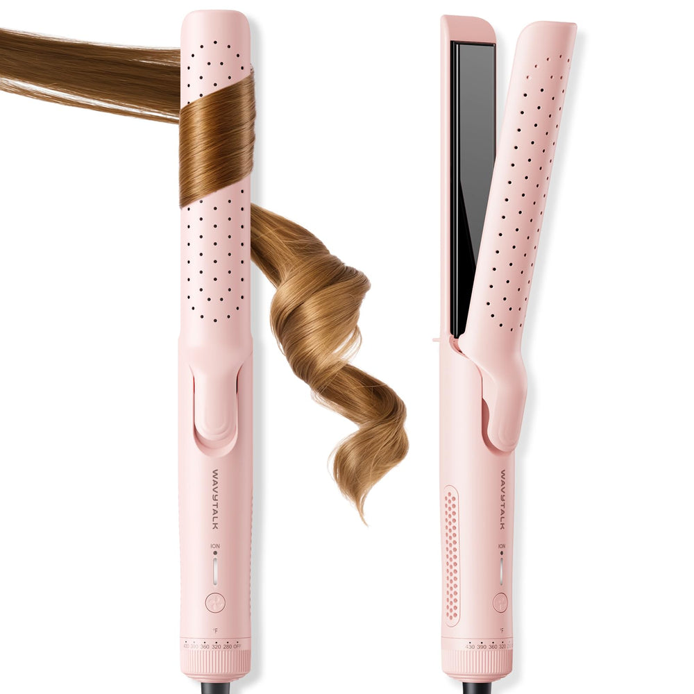 Wavytalk Airflow Styler vents for smoother curls and reduced heat exposure.