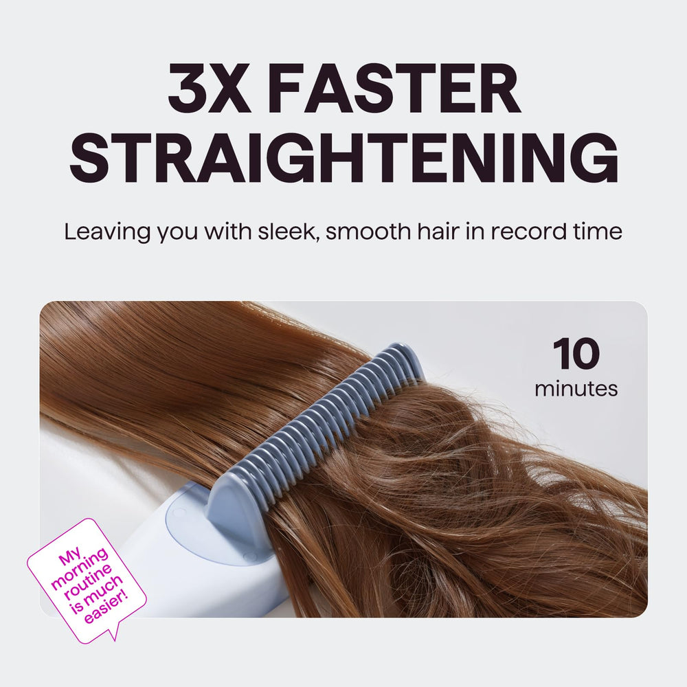 Wavytalk Anti-scald shell protects hands during styling sessions