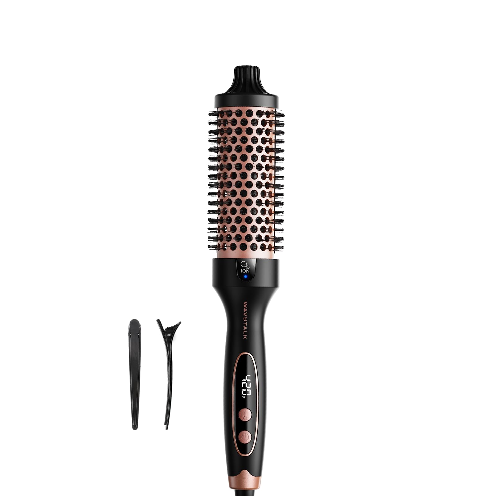 Wavytalk Blowout Boost thermal brush handle for comfortable, controlled styling