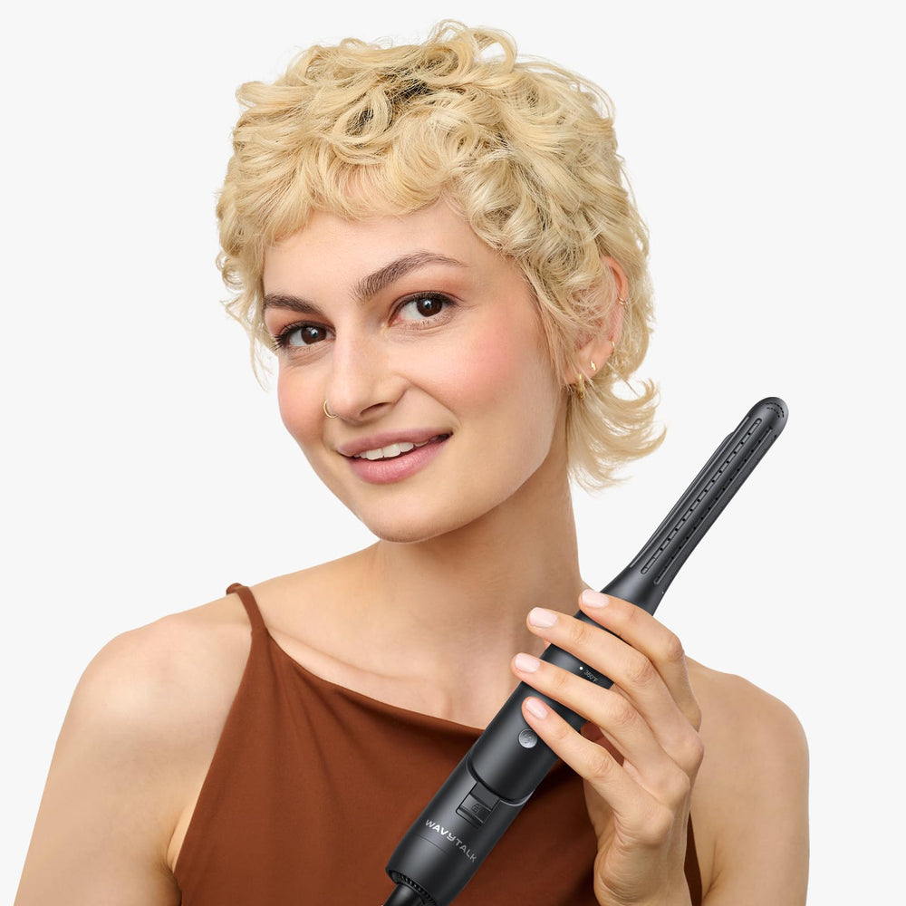 Wavytalk compact design supports quick on-the-go touch-ups.
