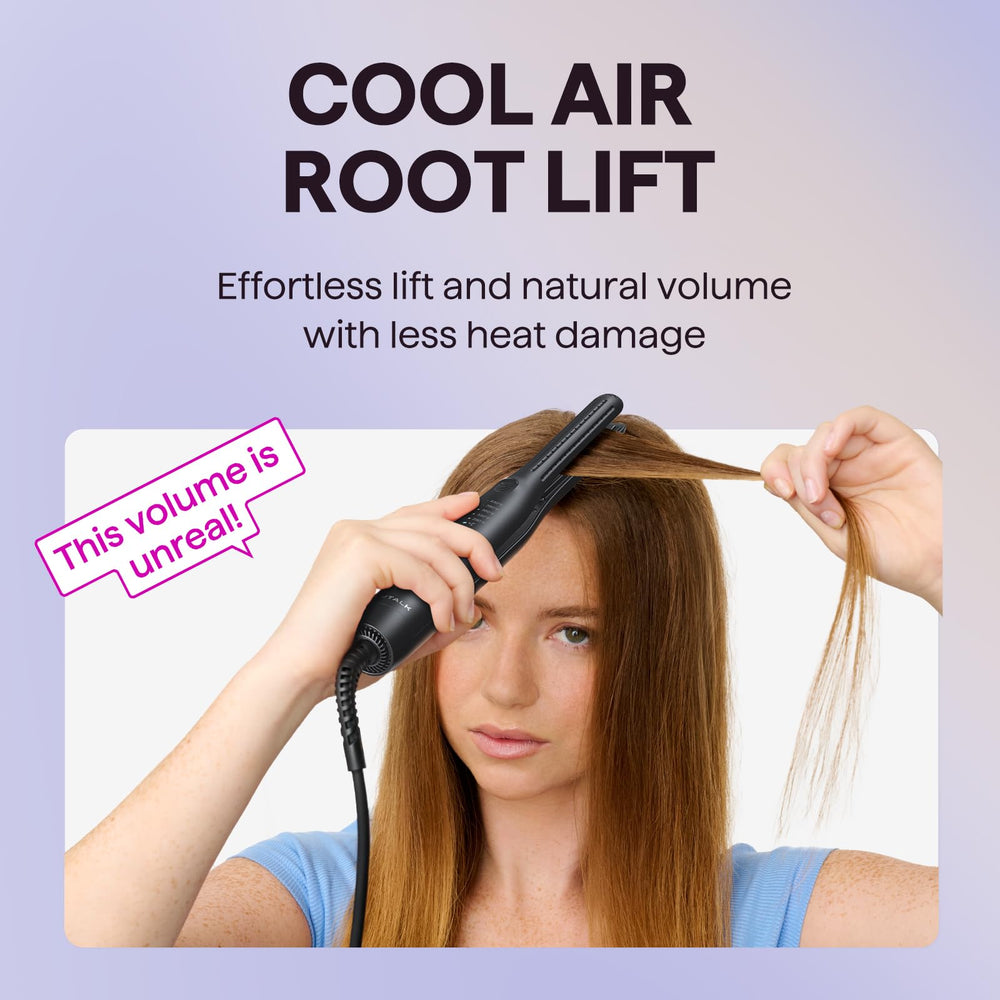 Wavytalk five heat settings enable customization for different hair types.