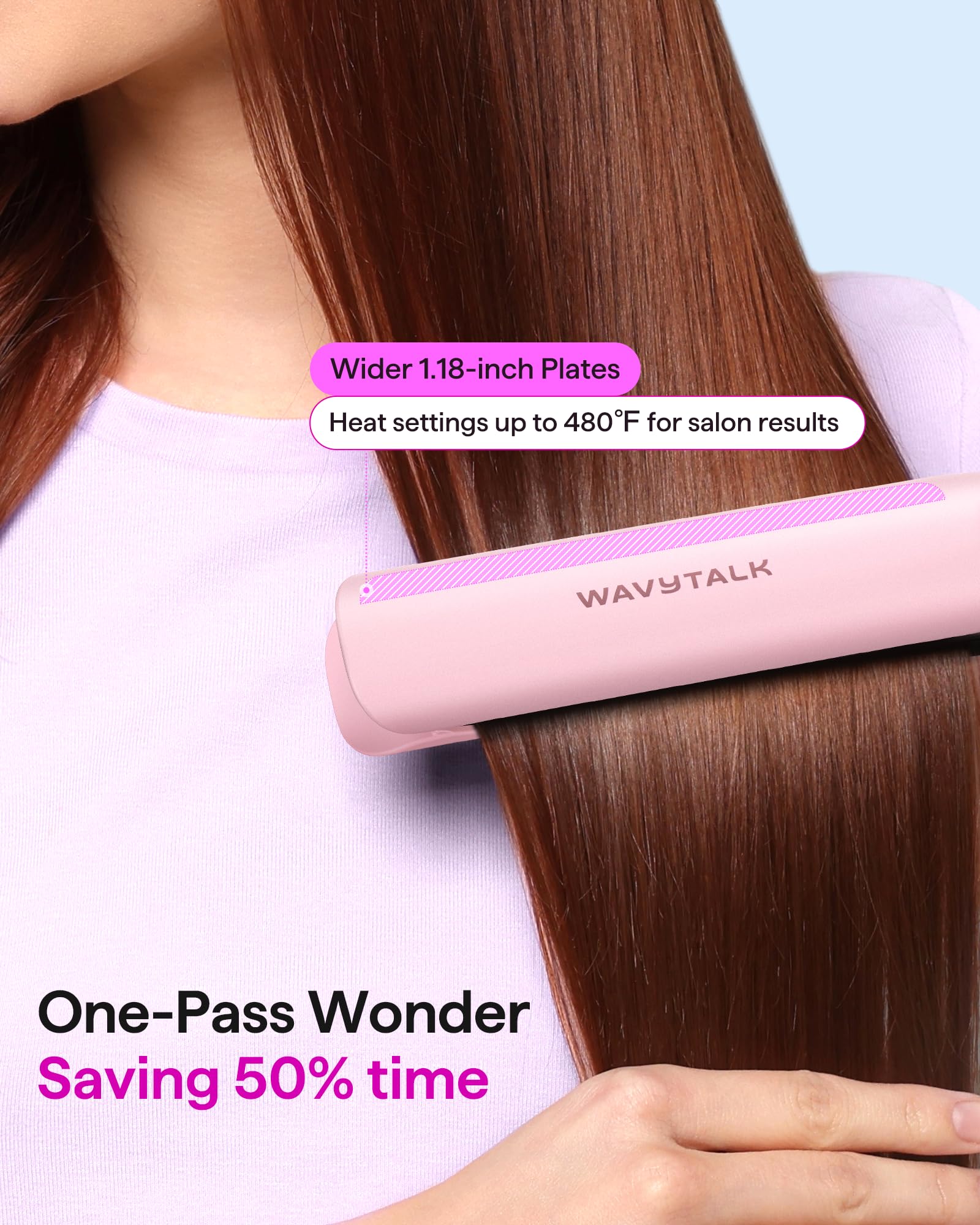 Wavytalk rapid heat up to 480F for quick looks