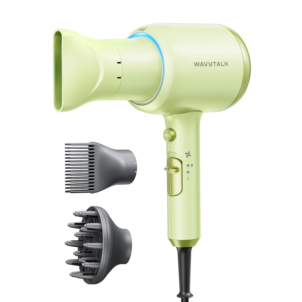 Wavytalk hair dryer 1875W motor back view for fast drying