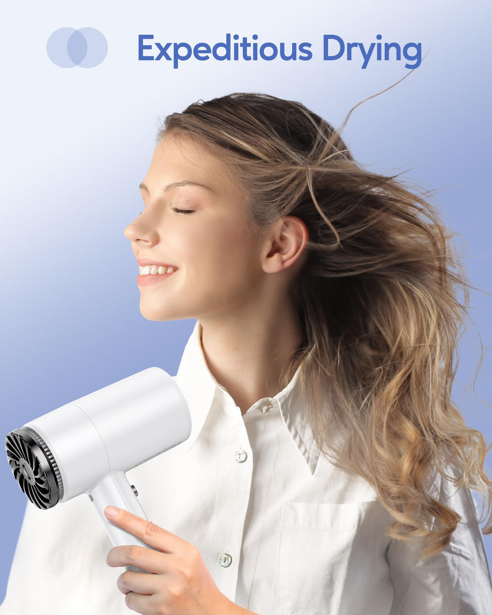 Wavytalk lightweight design reduces fatigue during styling.