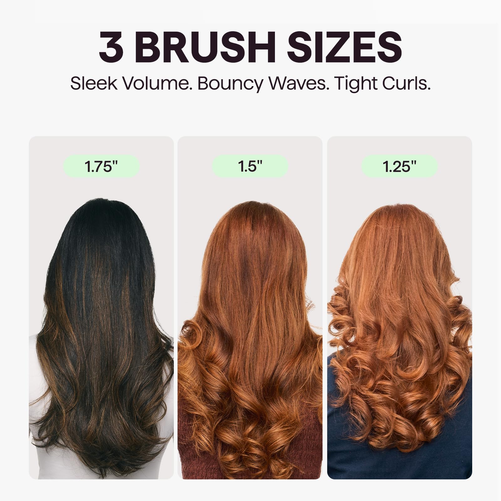 Wavytalk Heatwave Pro 1.75-inch barrel for long hair volume and shine.