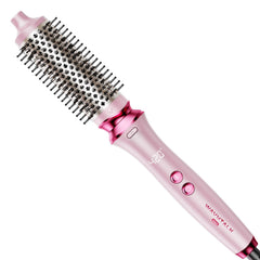 Wavytalk Heatwave Pro pink ionic brush delivering smooth glossy blowouts