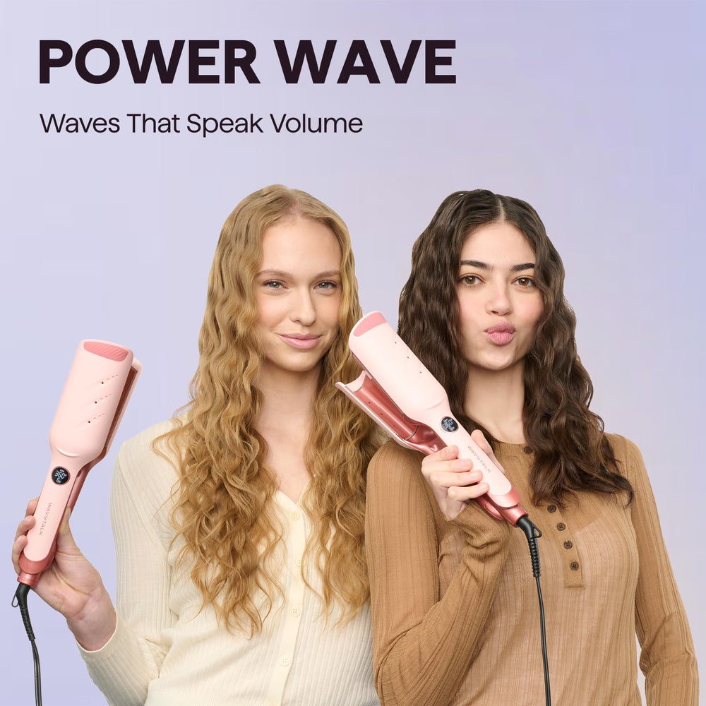 Wavytalk Power Wave travel compact design supports styling on the go.