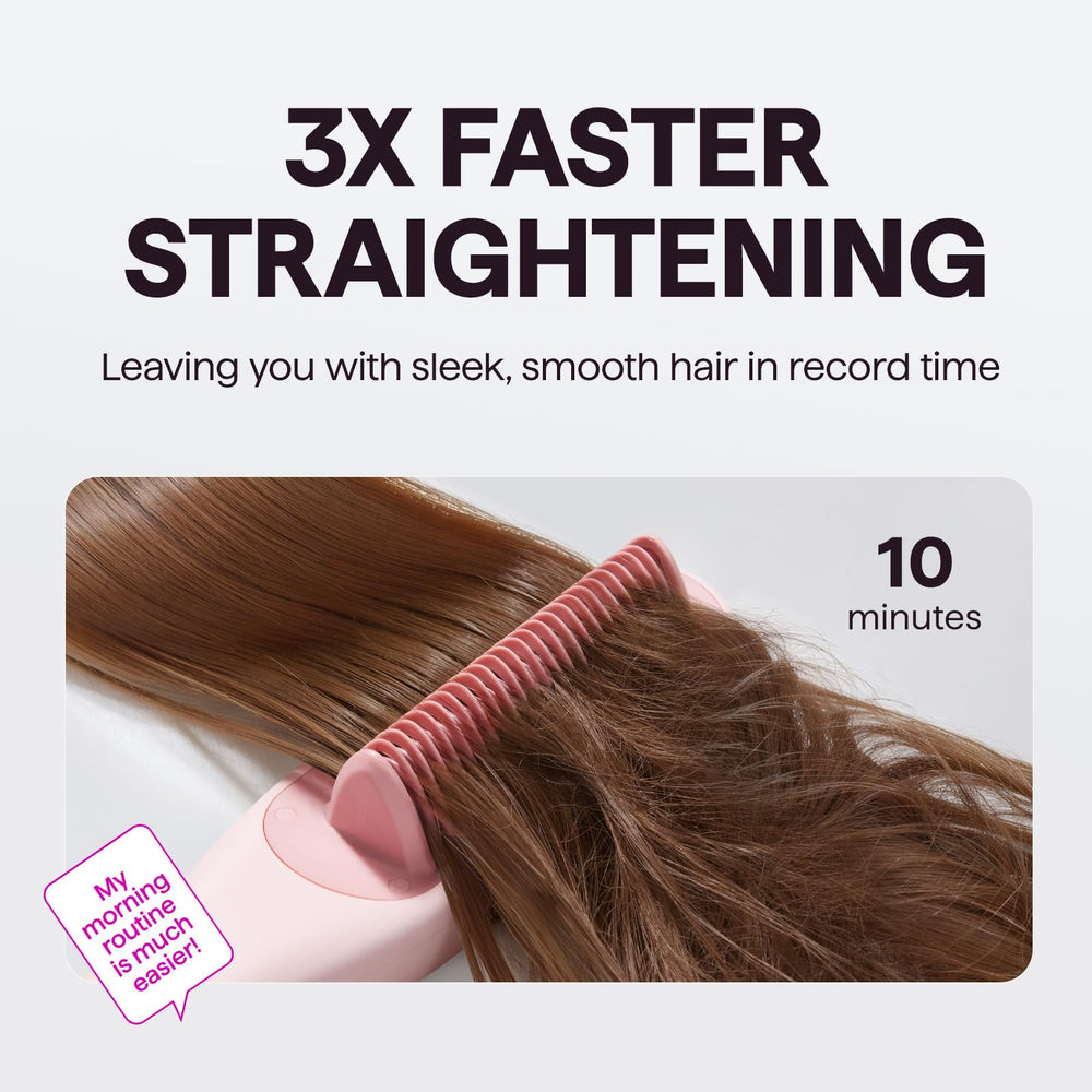 Wavytalk Pro Steam anti-scald shell close-up emphasizes safe styling