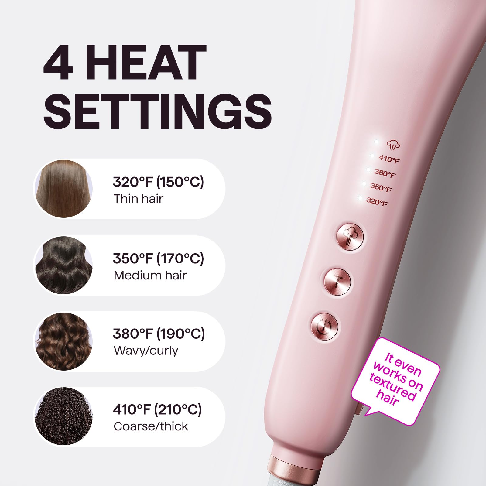 Wavytalk Pro Steam universal voltage logo for travel-ready styling
