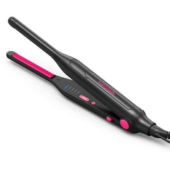 Wavytalk small flat iron-edges for precise root styling on pixie cuts.