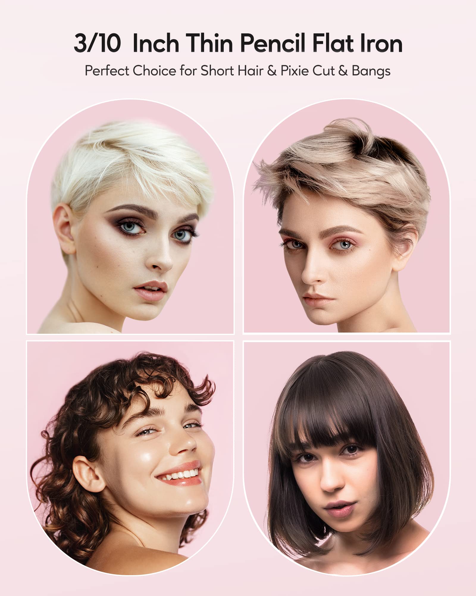 Wavytalk temperature range 300-450F supports diverse hair types
